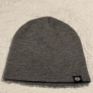 686 standard roll up beanie gray one size